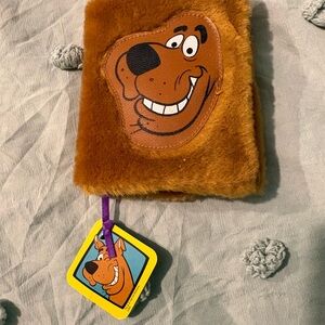 Scooby-Doo Brown Plush Notebook